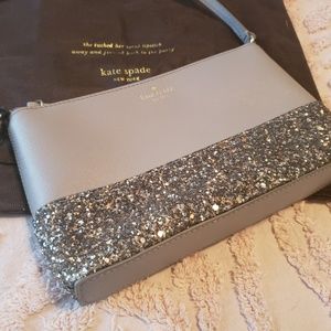 Kate Spade Glitter Greta Court NWT